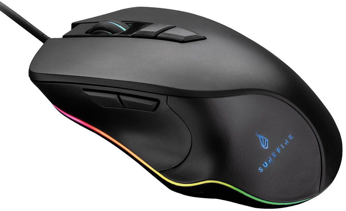 Surefire Martial Claw Gaming 7-button Mouse With RGB
